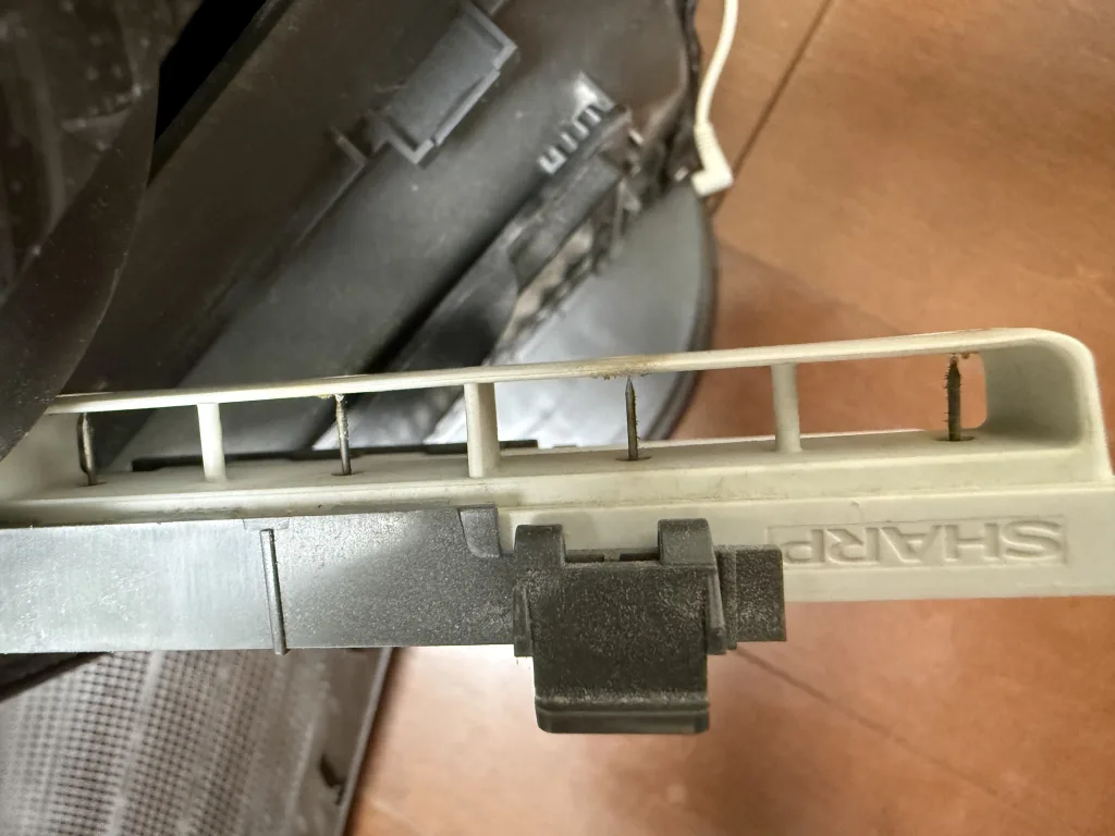 シャープ空気清浄機 PF-ETC1 U3 点滅