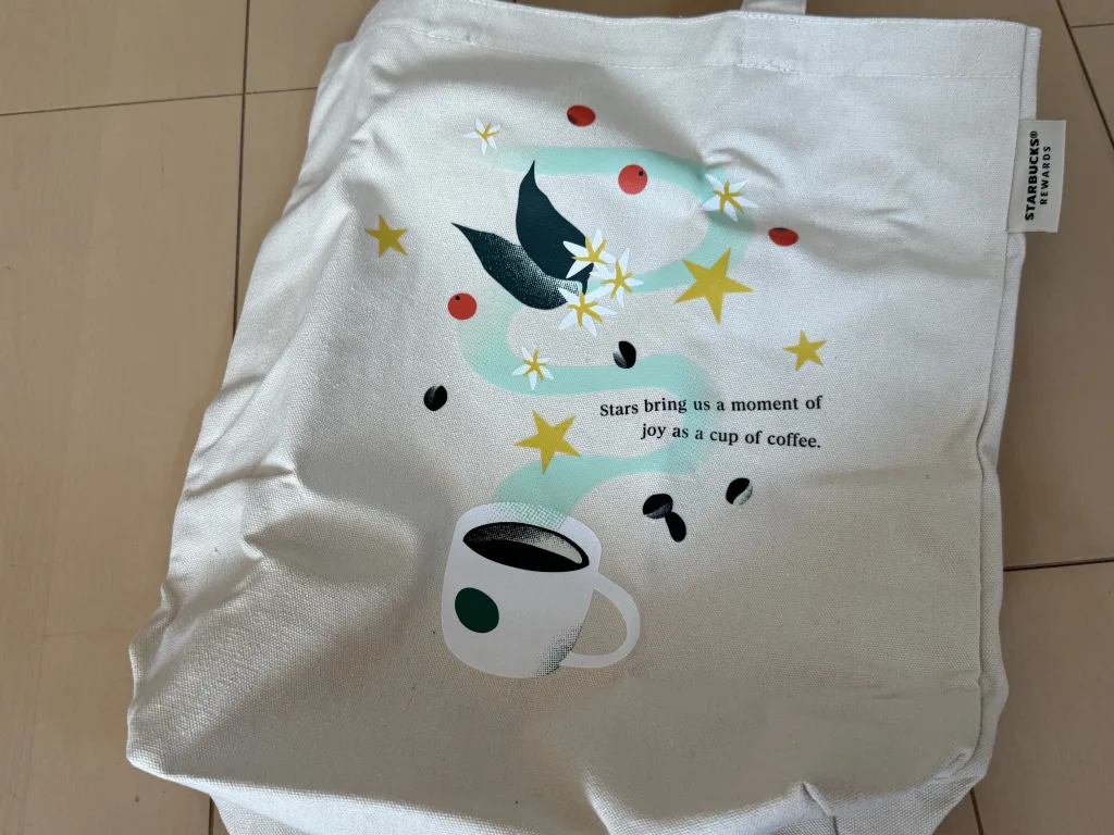 スターバックス リワード トートバッグ
