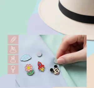 preserved pin badges are a compilation of behind the scenes convenience items for those who dont want to punch holes in their pins