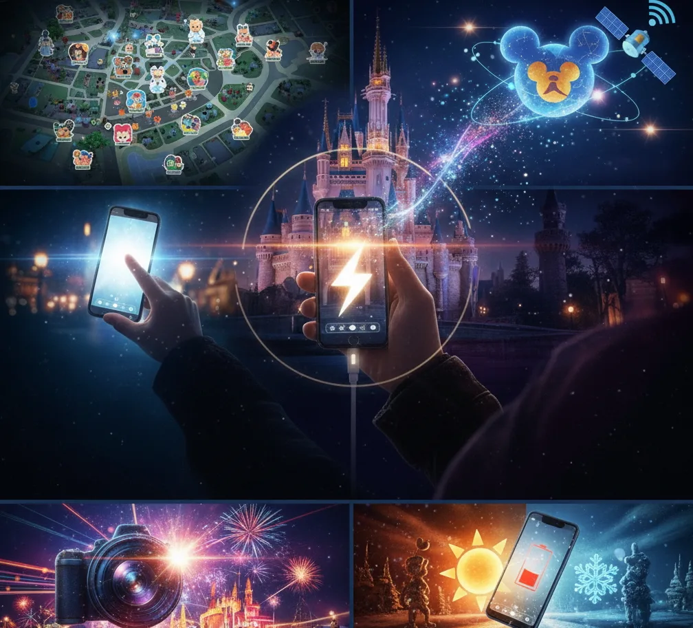 ディズニーリゾート内でスマホの電池がすぐなくなる5つの理由