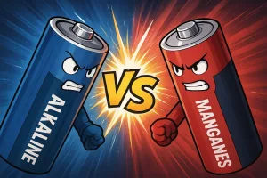 マンガン電池VSアルカリ電池どっちを使うのがオススメ？