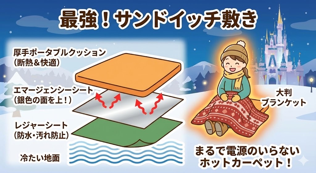 冬ディズニー エマージェンシーシート